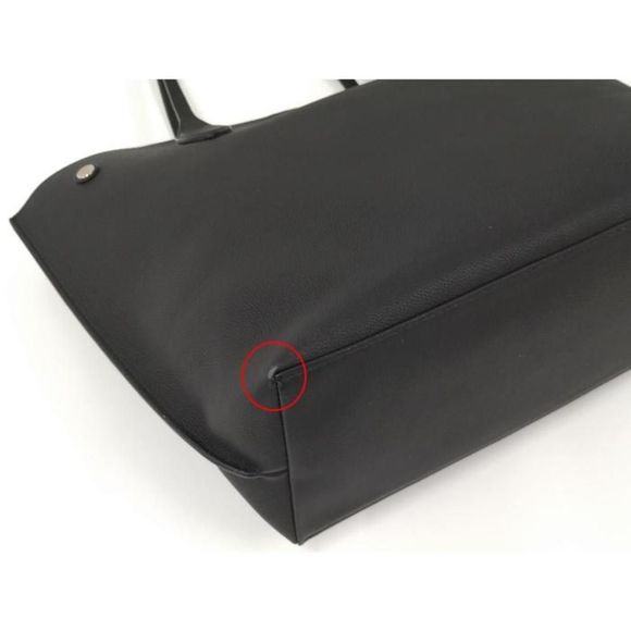 Louis Vuitton LockMe Go Tote Bag Leather Noir Black - Picture 5 of 9